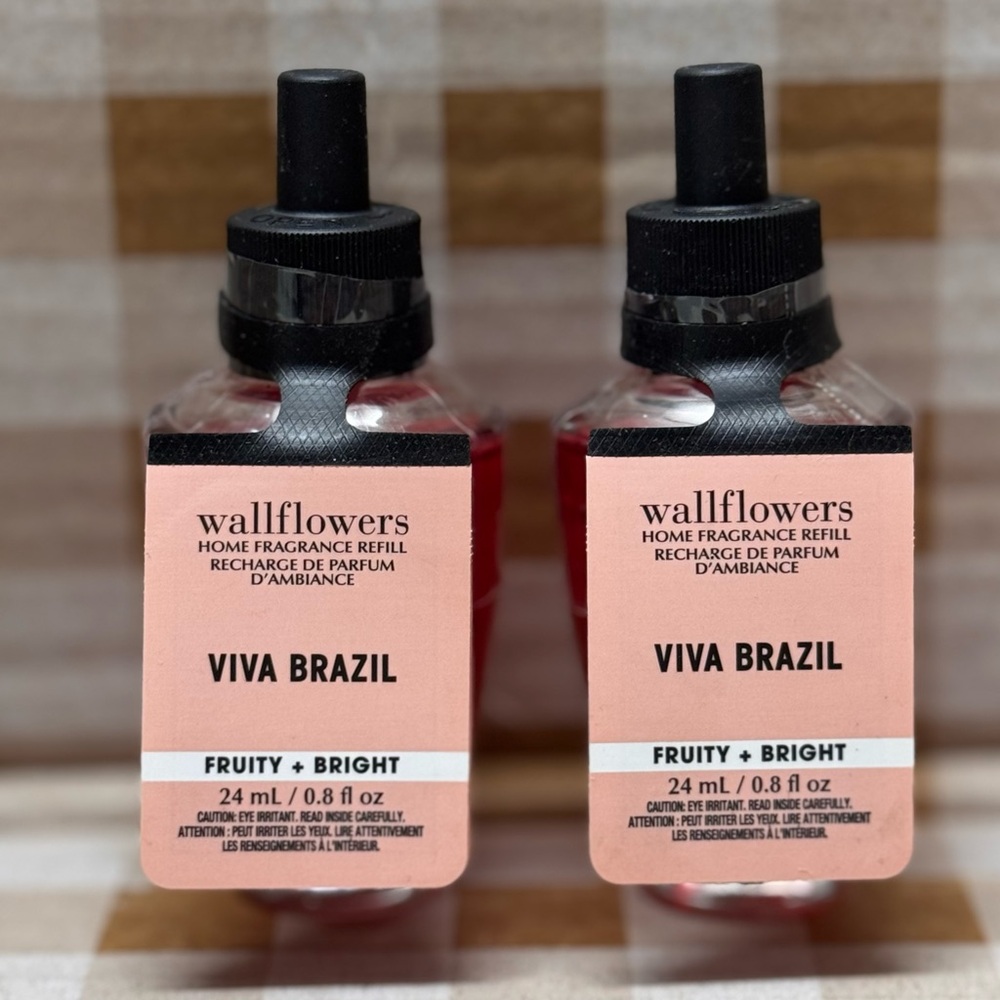 NWT B&BW (2) Viva Brazil Wallflower Plug In Refills